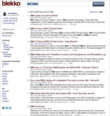 美新型搜索引擎Blekko将上线：与谷歌差异化