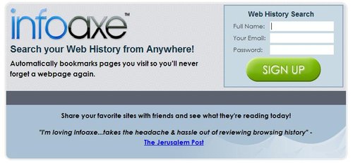 网络历史记录搜索引擎InfoAxe获新一轮投资