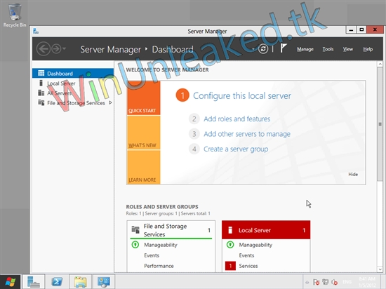 Windows Server 8 最新截图/新功能曝光