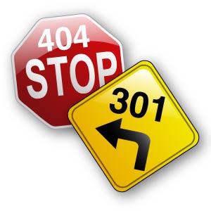 404错误能否通过301重定向解决